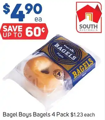Bagel Boys Bagels 4 Pack