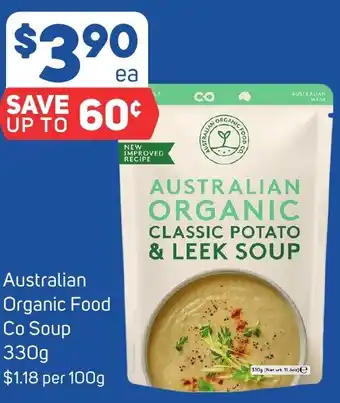 Foodland Australian Organic Food Co Soup 330g offer