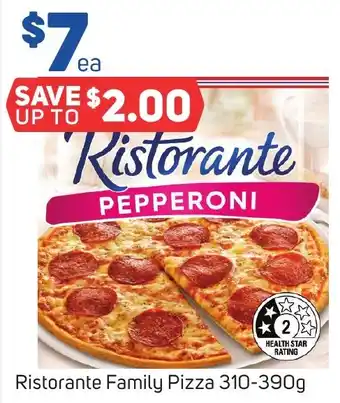 Foodland Ristorante Family Pizza 310-390g offer