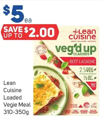 Foodland Lean Cuisine Loaded Vegie Meal 310-350g offer