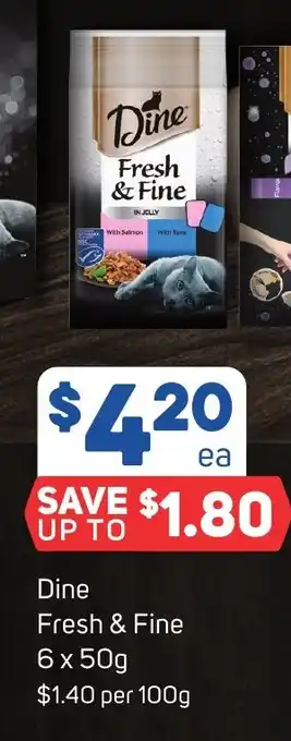 Foodland Dine Fresh 50g offer