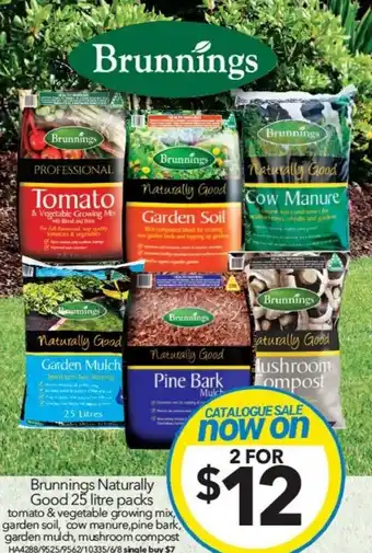 Cheap as Chips Brunnings Naturally offer