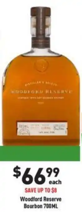 Woodford Reserve Bourbon 700ML