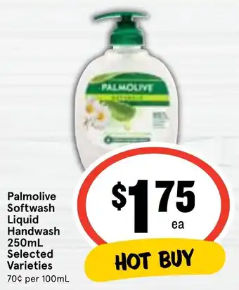 Ritchies Palmolive Softwash Liquid Handwash 250mL offer