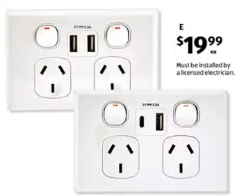 ALDI Double USB Powerpoint offer