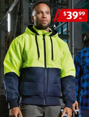 ALDI Men's Hi-Vis Jacket offer