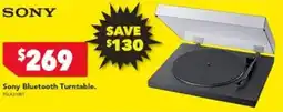 Harvey Norman Sony Bluetooth Turntable offer