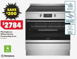 Harvey Norman Westinghouse 900mm Electric Freestanding Oven offer
