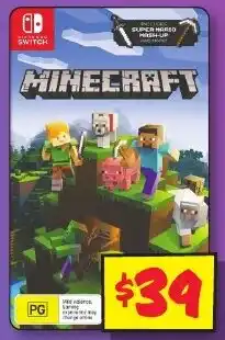 JB Hi-Fi MINECRAFT offer