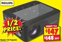 JB Hi-Fi PHILIPS Neopix 110 Projector offer