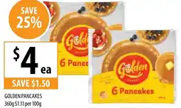 Supabarn GOLDEN PANCAKES 360g offer
