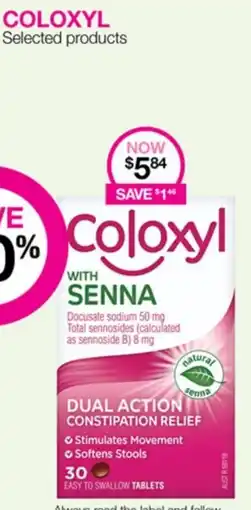 Priceline COLOXYL Selected products offer