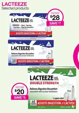 Priceline LACTEEZE Selected products offer
