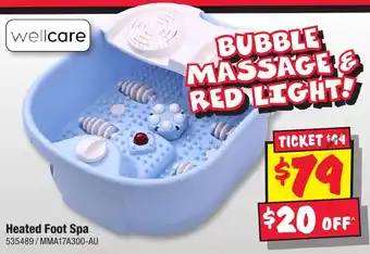 JB Hi-Fi Heated Foot Spa offer