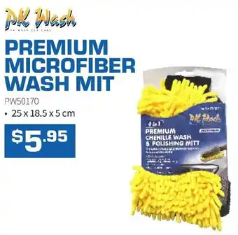 Burson Auto Parts PREMIUM MICROFIBER WASH MIT offer