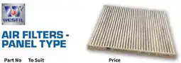 Burson Auto Parts AIR FILTERS - PANEL TYPE offer