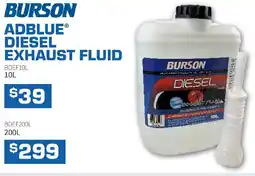 Burson Auto Parts ADBLUE® DIESEL EXHAUST FLUID offer