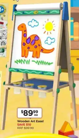 Toyworld Wooden Art Easel offer