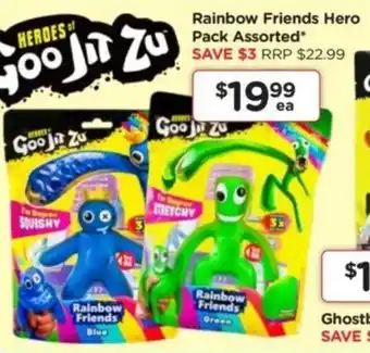 Toyworld Rainbow Friends Hero Pack Assorted offer