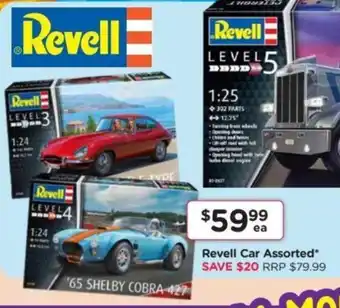 Toyworld Revell Car Assorted offer