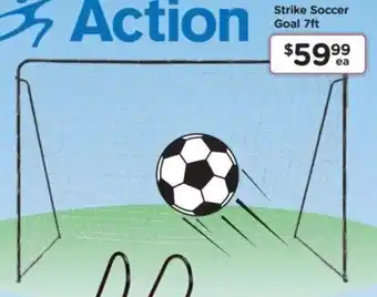 Toyworld Strike Soccer Goal 7ft offer