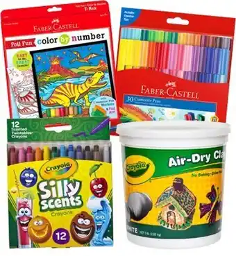 Spotlight 25% off Crayola & Faber Castell Ranges offer