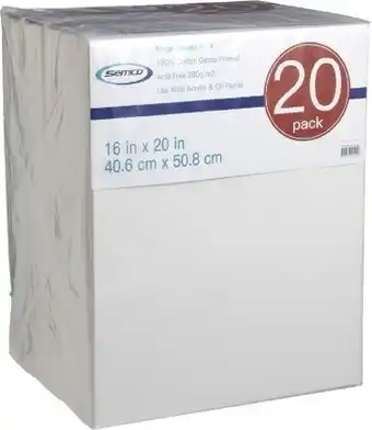 Spotlight Semco Mega Canvas 20 Pack offer