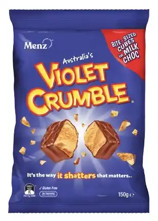 IGA Violet Crumble or Polly Waffle Bites Share Packs 120‑150g Selected Varieties offer