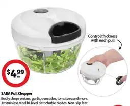 Coles SABA Pull Chopper offer
