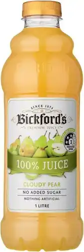 IGA Bickford’s 100% Juice 1 Litre Selected Varieties offer