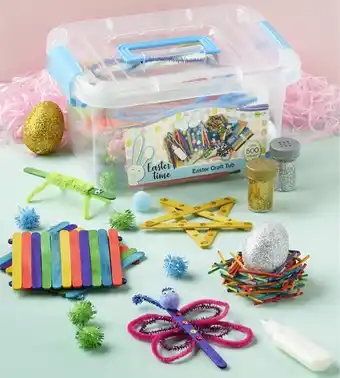 Spotlight 20% off Happy Easter Kids Craft Tub offer