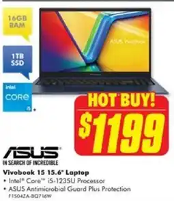 The Good Guys ASUS Vivobook 15 15.6" Laptop offer
