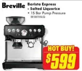The Good Guys Breville Barista Express offer