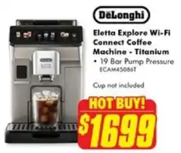 The Good Guys Eletta Explore Wi-Fi Connect Coffee Machine offer
