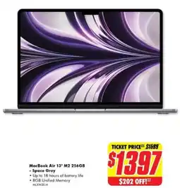 The Good Guys MacBook Air 13" M2 256GB offer