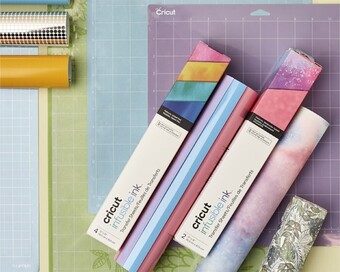 Spotlight 20% off Cricut Vinyl, Infusible Ink & Mats offer