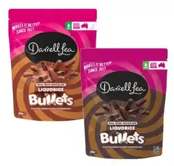 Darrell Lea Bullets, Twists, BB's or Liquorice 150g-280g