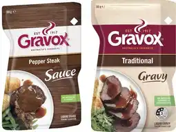 Coles Gravox Gravy or Finishing Sauce 165g offer