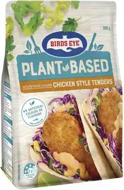 Coles Birds Eye Plant Based Chicken Tenders 300g offer