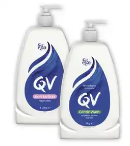 QV Gentle Wash 1kg or Skin Lotion 1 Litre
