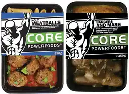 Coles Core Power Foods Frozen Meal 350g offer