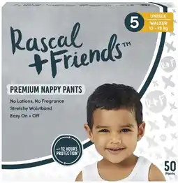 Rascal + Friends Jumbo Nappy Pants 46 Pack-56 Pack