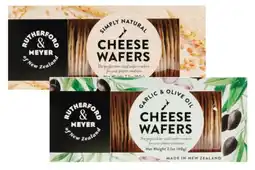 Rutherford & Meyer Cheese Wafer Crackers 60g
