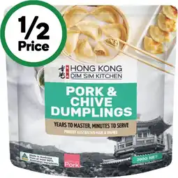 Woolworths Hong Kong Kitchen Dumplings 300-480g – From the Freezer offer