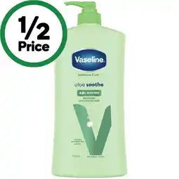 Woolworths Vaseline Intensive Care Body Lotion 750ml offer