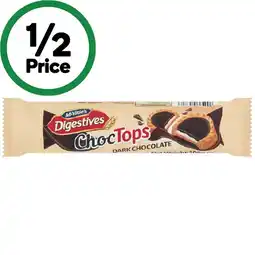 Woolworths McVitie’s Tops 100g offer