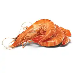 Woolworths Thawed Extra Large Cooked Australian Tiger Prawns offer