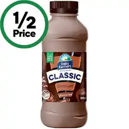 Woolworths Dairy Farmers Flavoured Milk 500ml offer