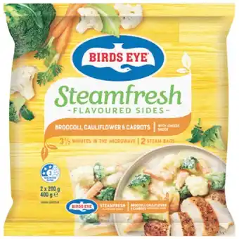 Woolworths Birds Eye Steamfresh Vegetables or Potato Varieties 400g offer