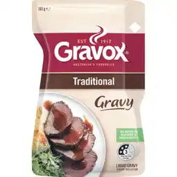 Woolworths Gravox Gravy or Finishing Sauce 165g offer